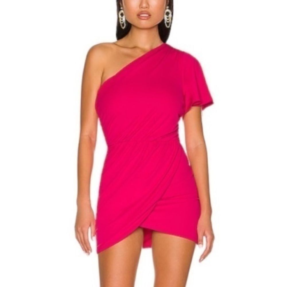 NBD Kamala Dress in Fuchsia